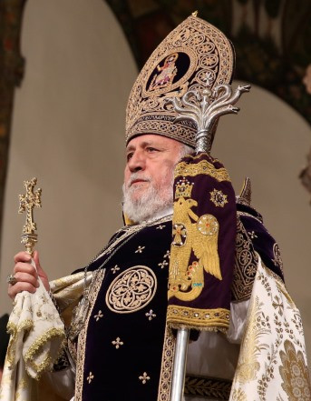 MESSAGE OF HIS HOLINESS KAREKIN II ON THE OCCASION OF THE RECONSECRATION OF THE MOTHER CATHEDRAL OF HOLY ETCHMIADZIN