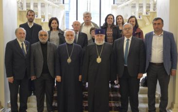 Catholicos of All Armenians Hosted the Participants of the International Conference Entitled “Armenia and the Region: Lessons, Values, Perspectives”