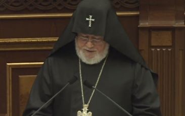 Message of His Holiness Karekin II Supreme Patriarch and Catholicos of all Armenians  on the occasion of the first session of the 8th national assembly of the republic of Armenia