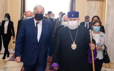 The Catholicos of All Armenians Hosted the French Parliamentary Delegation