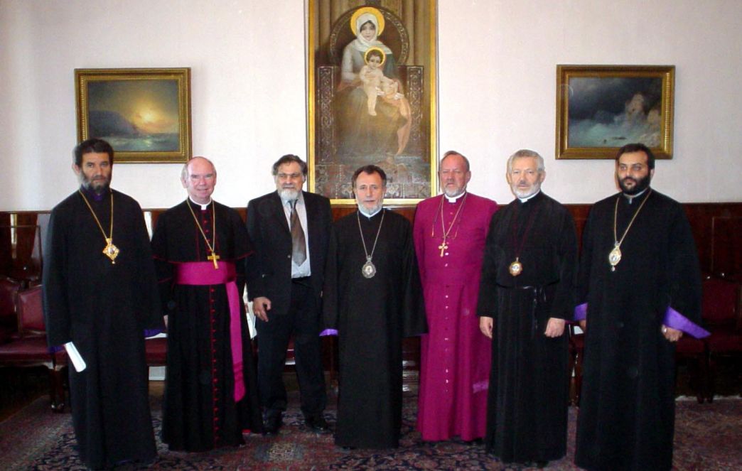 His Holiness Karekin II Receives Canadian Bishops