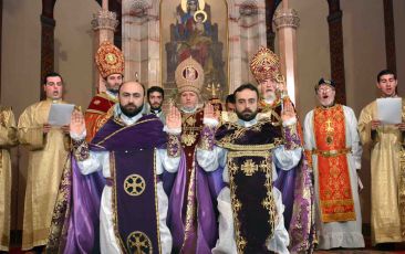 His Holiness Karekin II Ordains Bishops for Egypt and Syria