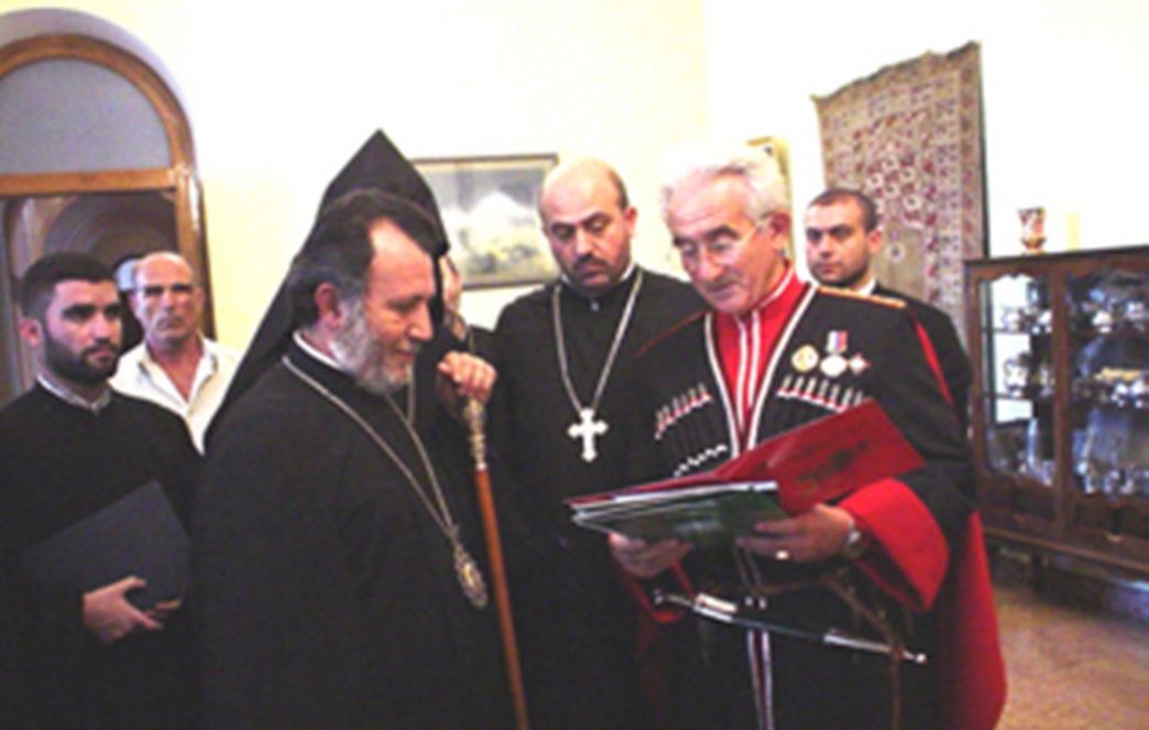 Pilgrims from the Diocese of Southern Russia in Holy Etchmiadzin