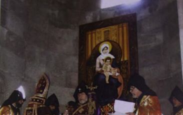 Consecration of St. Mary Church in Arinj