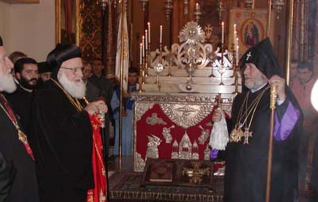 His Holiness Zakka I Iwas, Patriarch of Antioch and All the East, Head of the Syrian Orthodox Church, Visits the Mother See of Holy Etchmiadzin