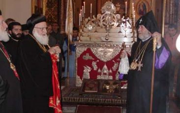 His Holiness Zakka I Iwas, Patriarch of Antioch and All the East, Head of the Syrian Orthodox Church, Visits the Mother See of Holy Etchmiadzin