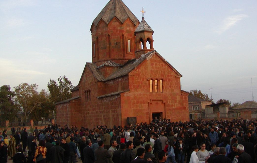 His Holiness Karekin II Consecrates New St. Gevork Church of Marmarashen