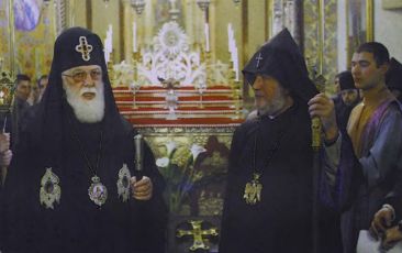 Catholicos-Patriarch of All Georgia Begins Visit to the Mother See of Holy Etchmiadzin