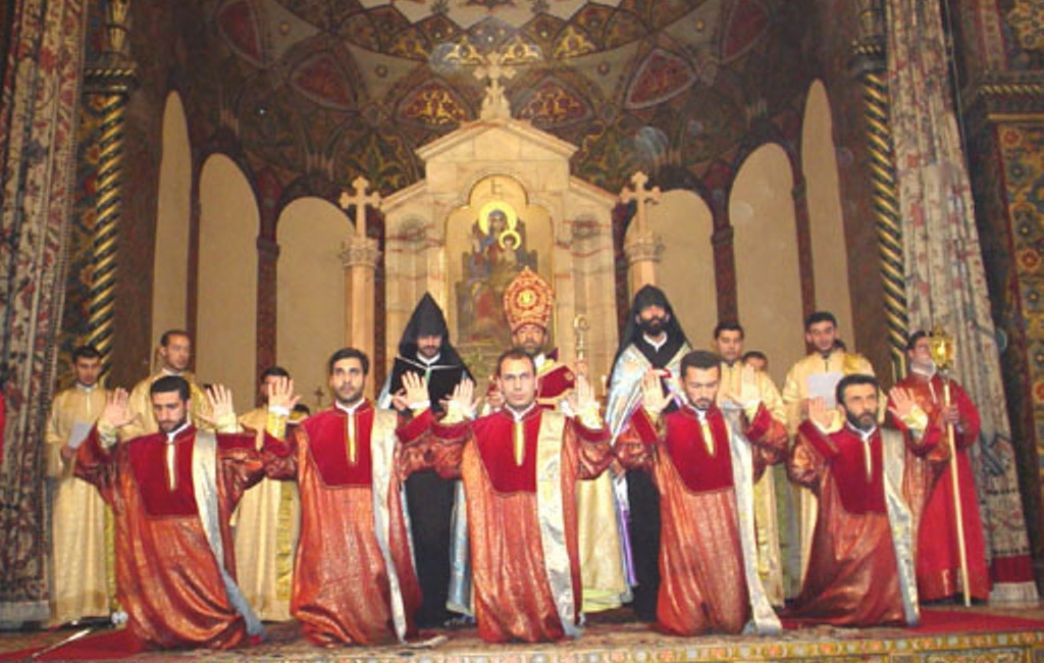 Five New Priests Ordained in the Mother See of Holy Etchmiadzin