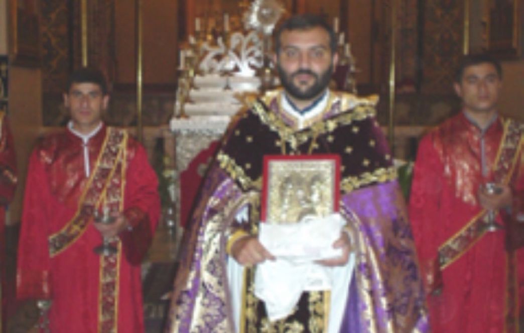 Bishop Bagrat Galsdanian Celebrates "Divine Liturgy of Oath" in the Cathedral of Holy Etchmiadzin