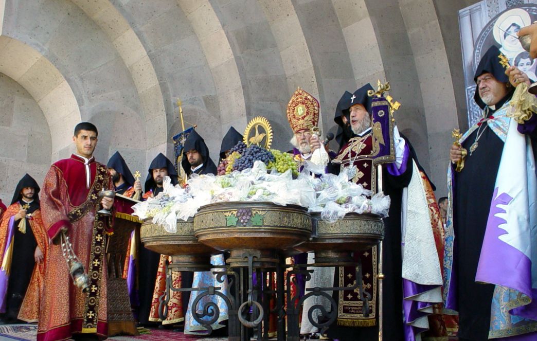 Blessing of the Grapes in the Mother See of Holy Etchmiadzin