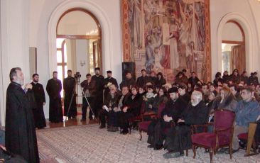 His Holiness Karekin II Receives the Youth on the Feast of Saint Sarkis