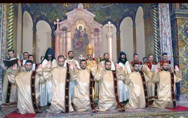 Six New Priests Ordained in Holy Etchmiadzin