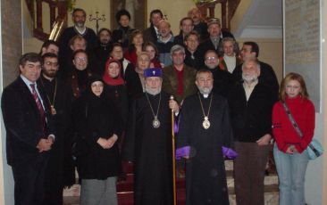 His Holiness Karekin II Receives Turkish Intellectuals