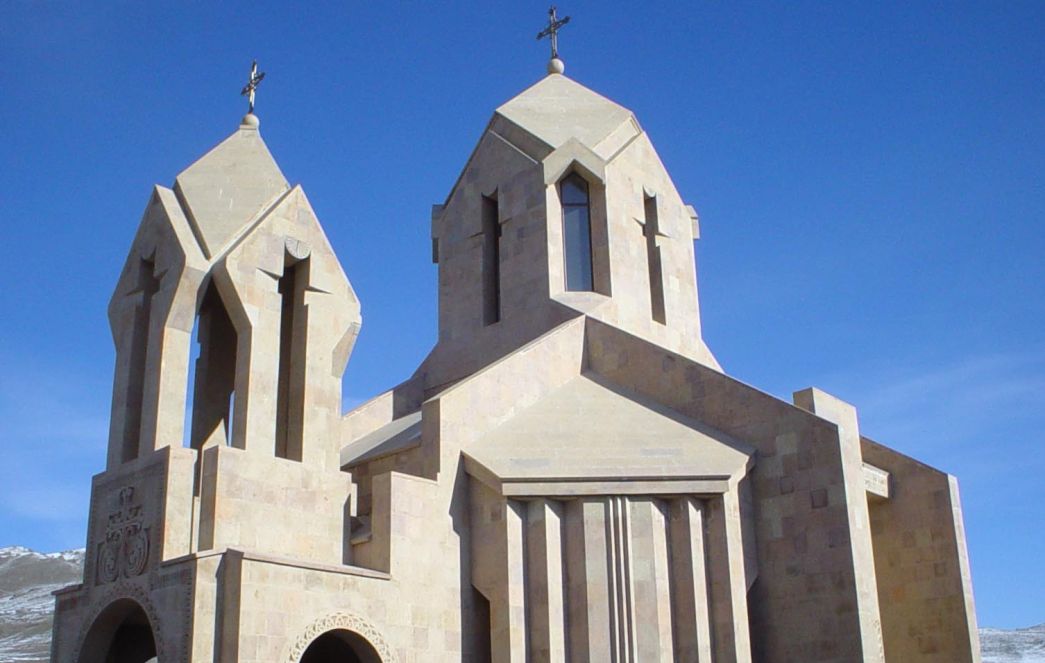 His Holiness Karekin II Consecrates Church of St. Astvatsatsin