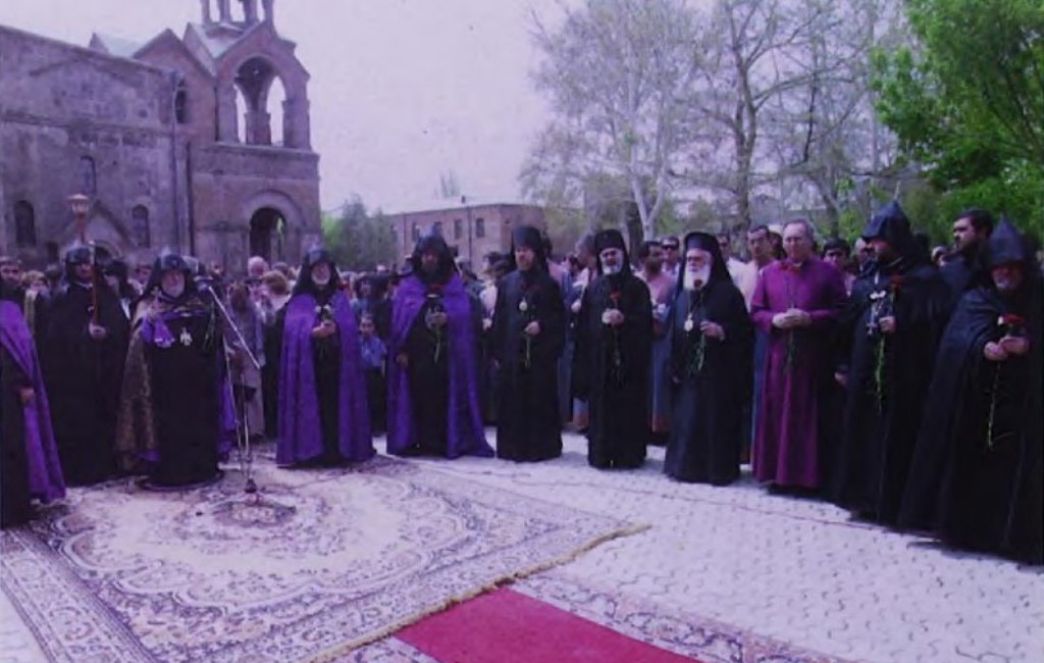 Genocide of the Armenians Commemorated in the Mother See of Holy Etchmiadzin