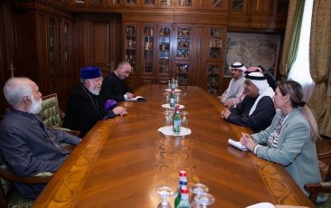 The Catholicos of All Armenians Received the UAE delegation