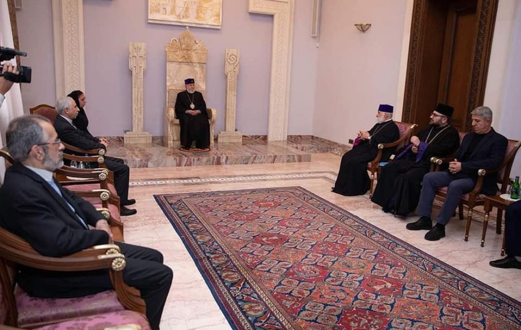 The Catholicos of All Armenians Received Speakers of the Forum Entitled "Religions as Guarantee of Peaceful Coexistence of Nations"