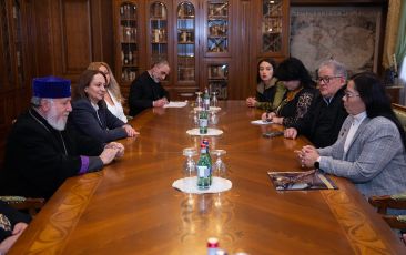 The Catholicos of All Armenians received the delegation of the Mexico-Armenia friendship group