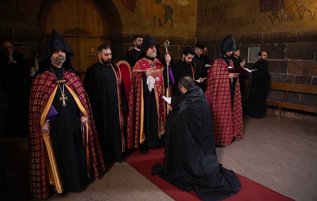 Defense of Doctoral Theses in the Mother See of Holy Etchmiadzin and Granting of the rank of Archimandrite