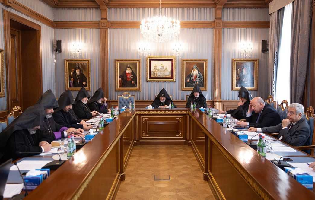 The meeting of the Supreme Spiritual Council Convened in the Mother See of Holy Etchmiatsin