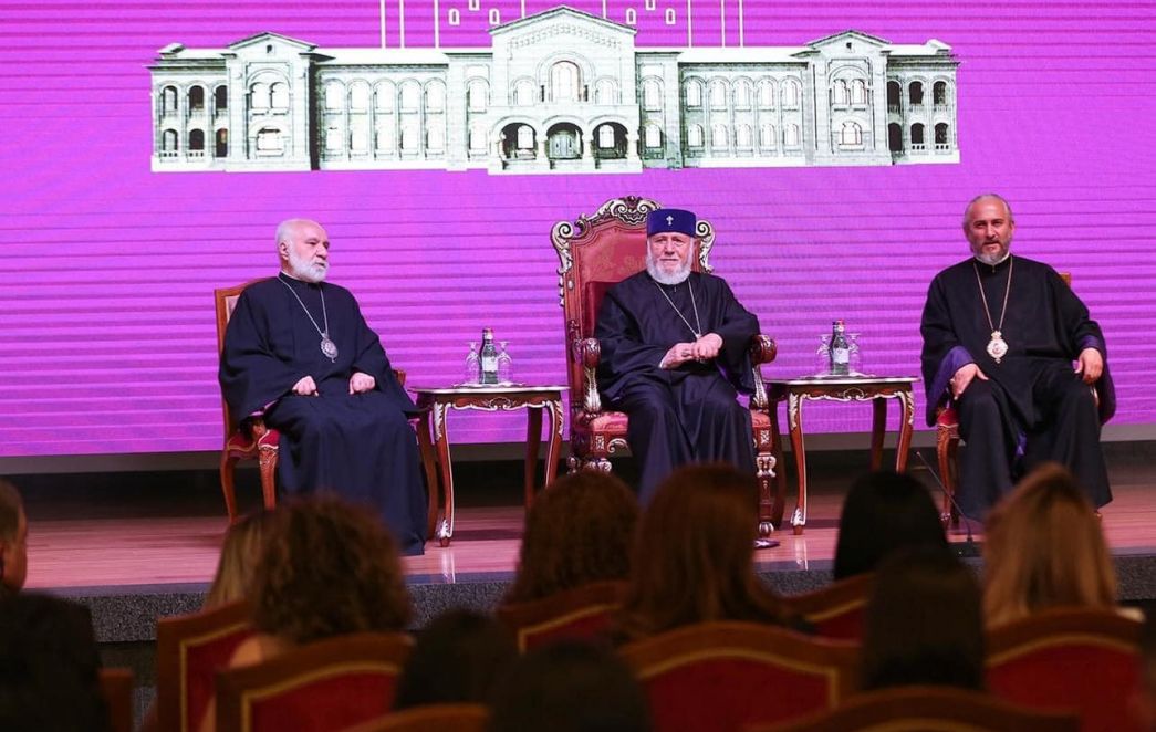 The Catholicos of All Armenians Received Graduate Students and Teaching Staff of the YSU Faculty of Oriental Studies