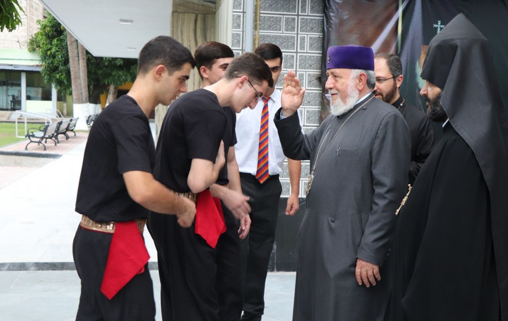 Pontifical Visit to the Armenian College and Philanthropic Academy of Calcutta 
