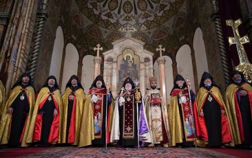 Feast of the Ascension Celebrated in the Mother See of Holy Etchmiadzin (scroll down for English text)