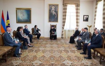 Members of the France-Armenia Friendship Group Visited Mother See of Holy Etchmiadzin