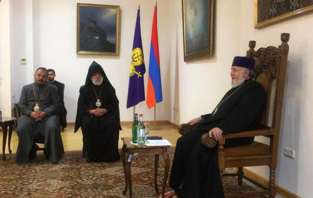 His Holiness Karekin II Conveyed his Blessings to Priests Granted the Rank of Archimandrite