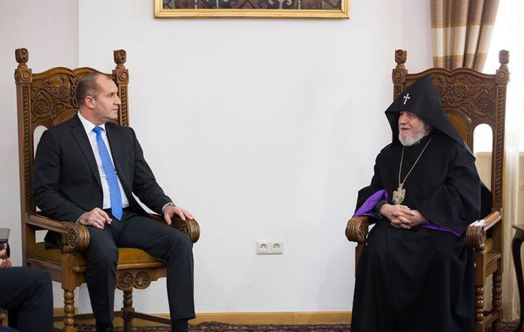 President Radev of the Republic of Bulgaria Visited Mother See of Holy Etchmiadzin