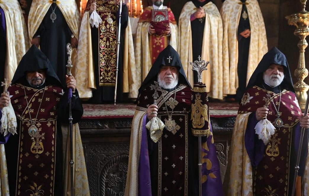 Pontifical Prayer was Offered in the Mother See of Holy Etchmiadzin