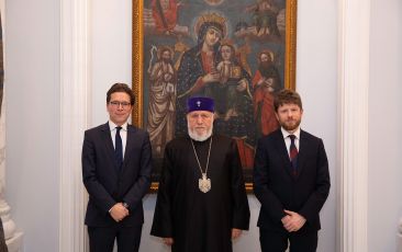 The Catholicos of All Armenians Received Member of the European Parliament ​