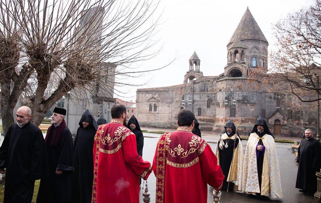The Armenian Patriarch of Constantinople arrived at the Mother See of Holy Etchmiadzin