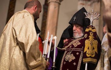 Candlelight Divine Liturgy in the Mother See of Holy Etchmiadzin