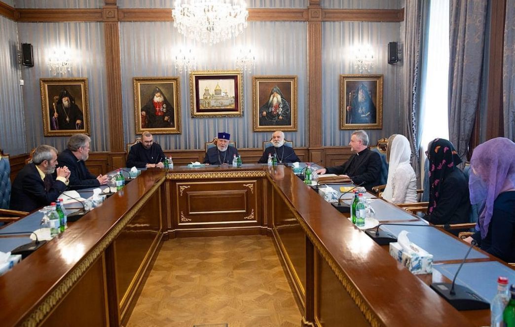 The Catholicos of All Armenians received the members of the "Danish-Armenian Charity Mission" NGO