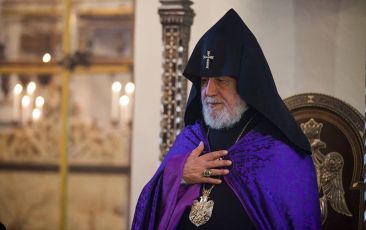 Catholicos of All Armenians Sent a Letter of Condolence to the President of Iran