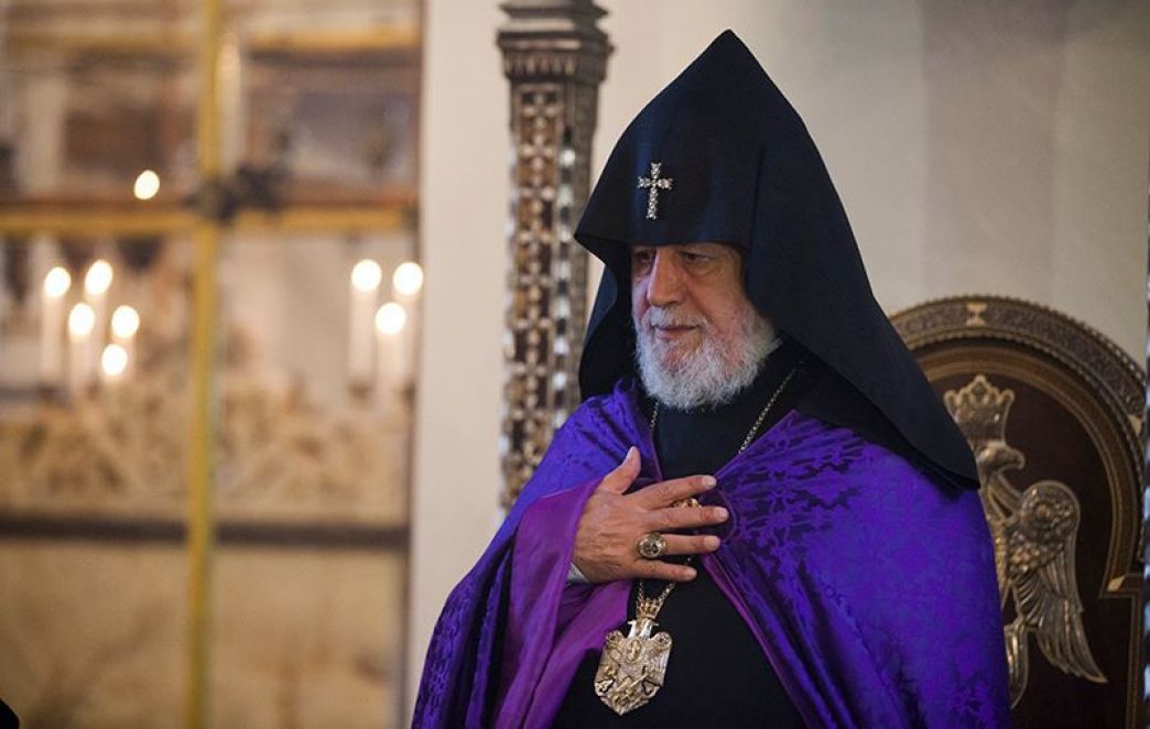 Catholicos of All Armenians Sent a Letter of Condolence to the President of Iran