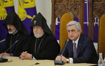 President Sargsyan Attends Armenian Church Representative Assembly