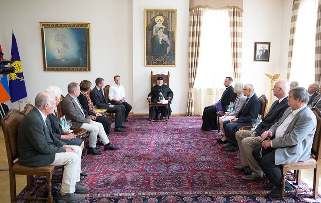 German Pilgrims Visited Mother See of Holy Etchmiadzin