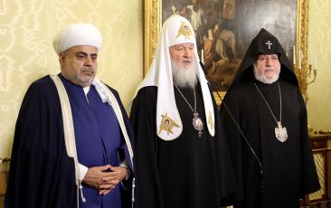 Religious Leaders of Russia, Armenia, and Azerbaijan Sign a Joint Statement