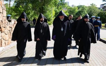 The Brotherhood of the Mother See of Holy Etchmiadzin visited the "Victory" park