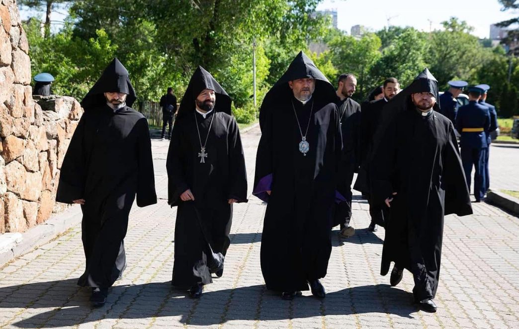 The Brotherhood of the Mother See of Holy Etchmiadzin visited the "Victory" park