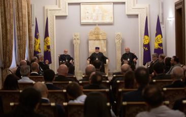 The Catholicos of All Armenians received the participants of the Pan-Armenian Conference of the ARF Hay Dat Committees and Offices