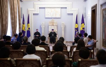 The Armenian Catholicos received the members of the South Korean Methodist Church