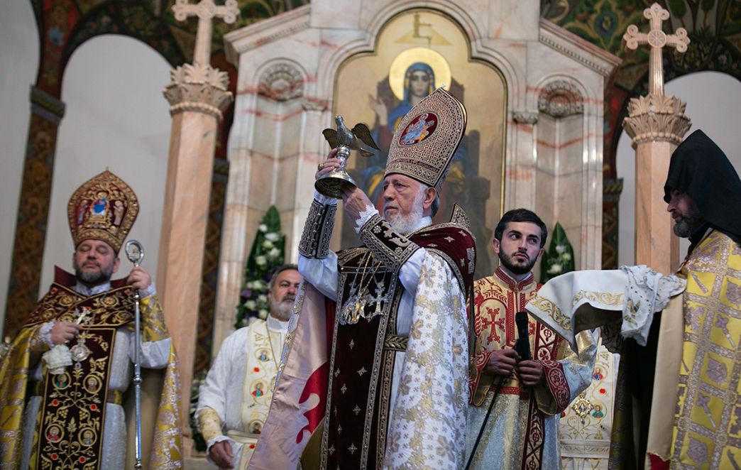 The Re-consecration Service of the Mother Cathedral took place and the Patriarchal Divine Liturgy was offered