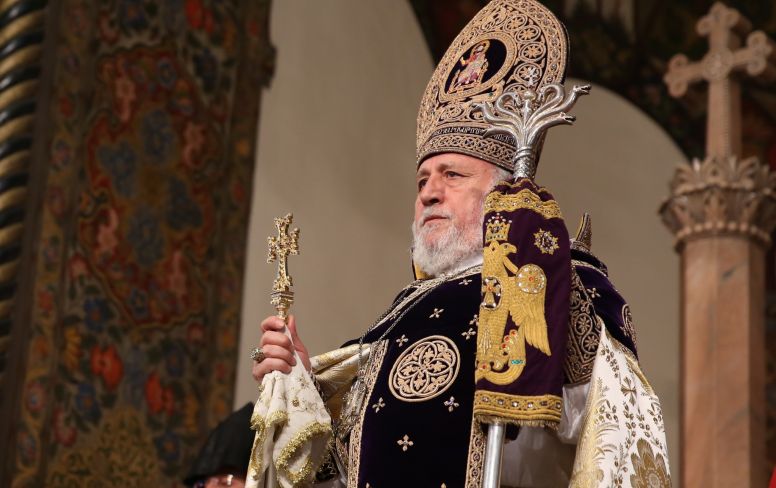 MESSAGE OF HIS HOLINESS KAREKIN II CATHOLICOS OF ALL ARMENIANS ON THE OCCASION OF THE RECONSECRATION OF THE MOTHER CATHEDRAL OF HOLY ETCHMIADZIN