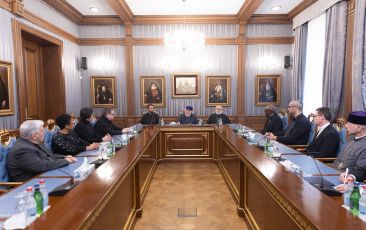 The Catholicos of All Armenians Received Representatives of the Vatican and the World Council of Churches