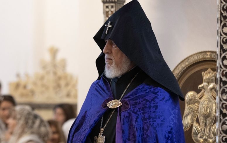 Catholicos of All Armenians Departs for United States of America