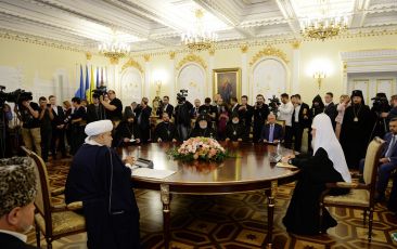 Trilateral Meeting of Spiritual Leaders Held in Moscow